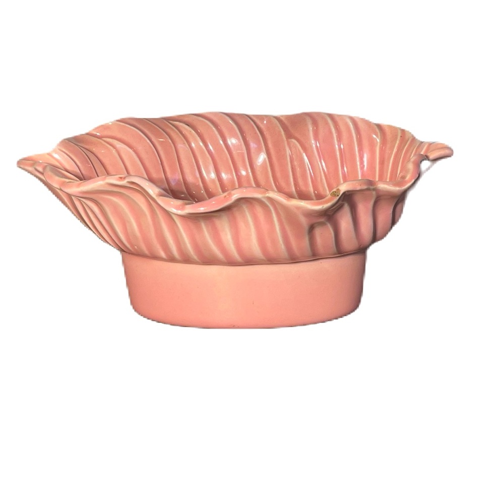 Miramar of California Pink Ceramic Planter Made in USA 1957